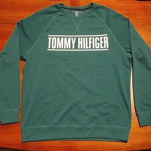 Green Tommy Hilfiger Sweatshirt